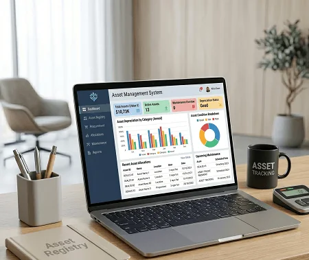 Asset Management System product scene