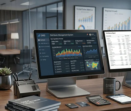 Distributor Management System product scene